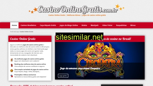 casinoonlinegratis.com.br alternative sites