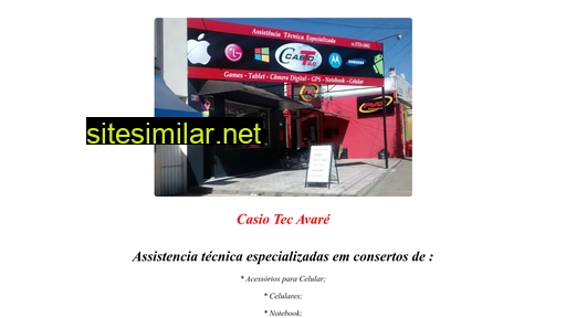 casiotec.com.br alternative sites