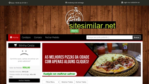 castellipizzaselanches.com.br alternative sites