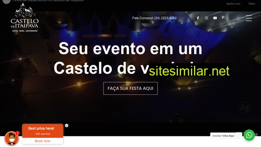 castelodeitaipava.com.br alternative sites