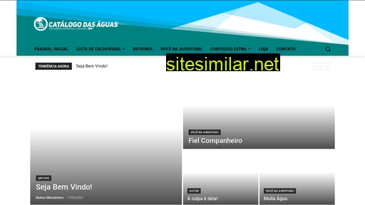 catalogodasaguas.com.br alternative sites
