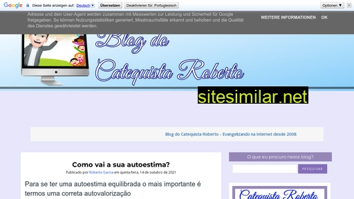 catequistaroberto.com.br alternative sites