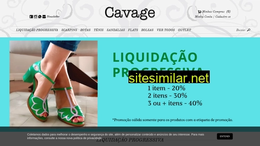 cavage.com.br alternative sites