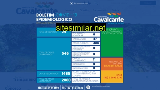 cavalcante.go.gov.br alternative sites