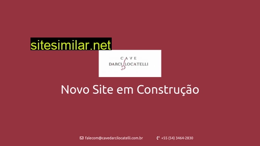 cavedarcilocatelli.com.br alternative sites