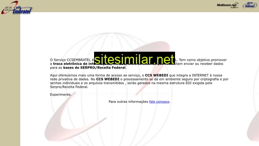ccsembratel.com.br alternative sites