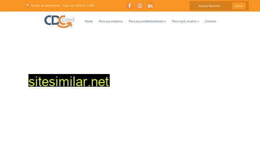 cdccard.com.br alternative sites