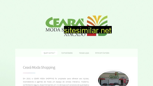 cearamodashopping.com.br alternative sites