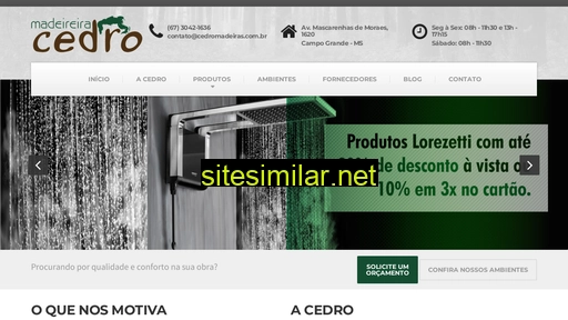 cedromadeiras.com.br alternative sites