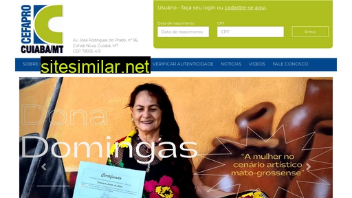 cefaprocuiaba.com.br alternative sites