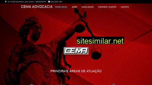 cema.adv.br alternative sites
