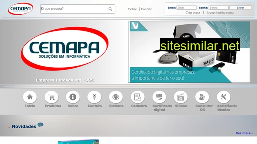 cemapa.inf.br alternative sites