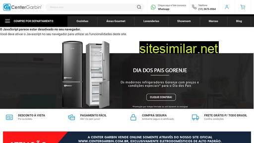 centergarbin.com.br alternative sites