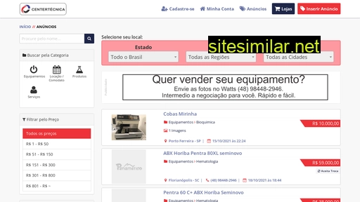 centertecnica.com.br alternative sites