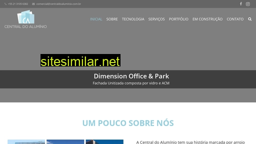 centraldoaluminio.com.br alternative sites
