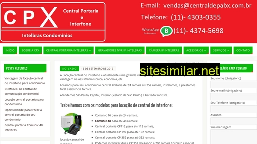 centralinterfone.com.br alternative sites