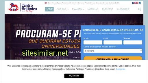 centrobritanicoidiomas.com.br alternative sites