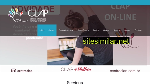 centroclap.com.br alternative sites