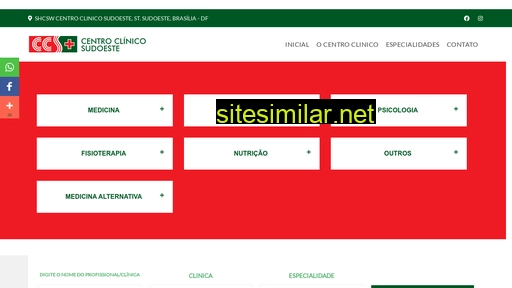 centroclinicosudoestedf.com.br alternative sites