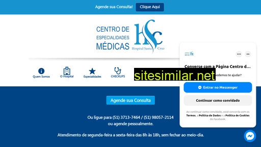 centrodeespecialidadeshsc.com.br alternative sites