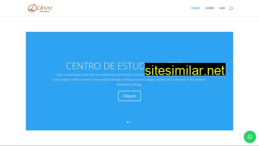 centrodeestudoslittera.com.br alternative sites