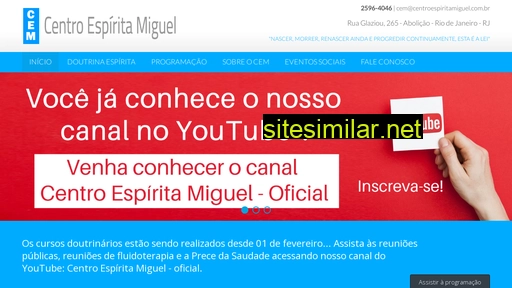 centroespiritamiguel.com.br alternative sites