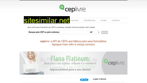 ceplivre.com.br alternative sites