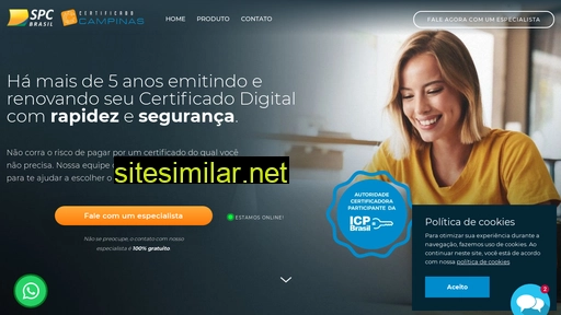 certificadodigitalcampinas.com.br alternative sites