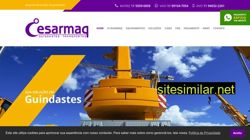 cesarmaq.com.br alternative sites