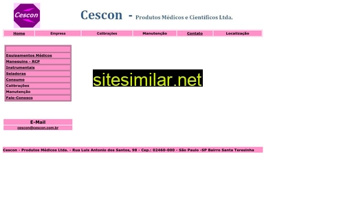 cescon.com.br alternative sites