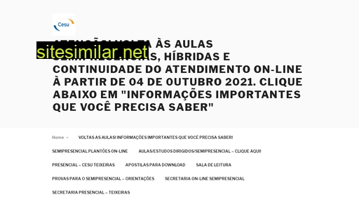 cesu.org.br alternative sites