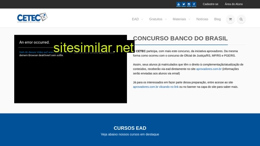 cetecconcursos.com.br alternative sites