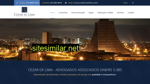 cezardelima.adv.br alternative sites