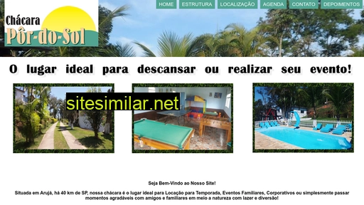 chacarapordosolaruja.com.br alternative sites