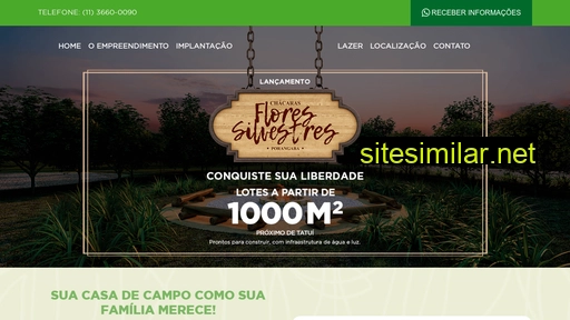 chacarasfloressilvestres.com.br alternative sites