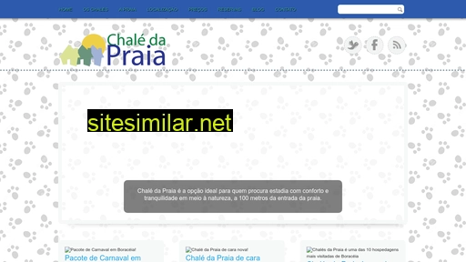 chaledapraia.com.br alternative sites