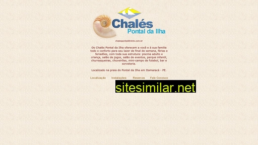 chalespontaldailha.com.br alternative sites