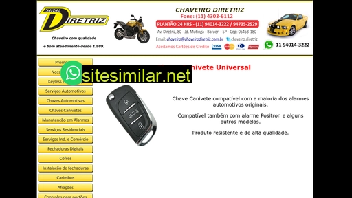 chaveirodiretriz.com.br alternative sites
