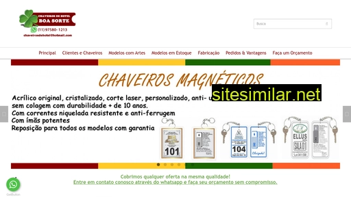 chaveirosdehotel.com.br alternative sites