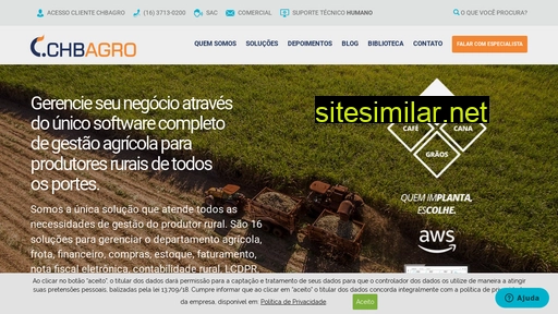 chbagro.com.br alternative sites