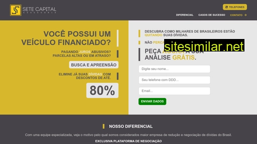 chegadedividas.com.br alternative sites