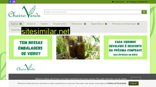 cheiroverdeveg.com.br alternative sites