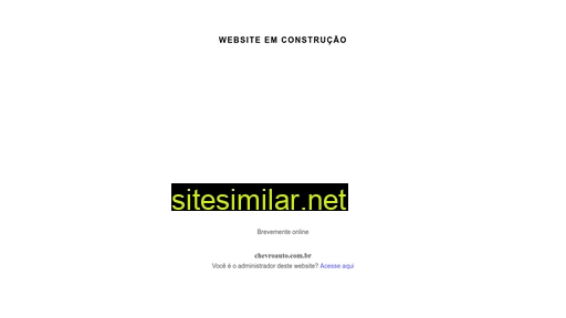 chevroauto.com.br alternative sites