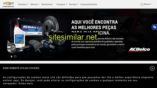 chevrolet.com.br alternative sites