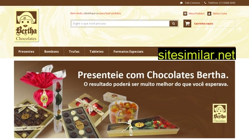 chocolatesbertha.com.br alternative sites