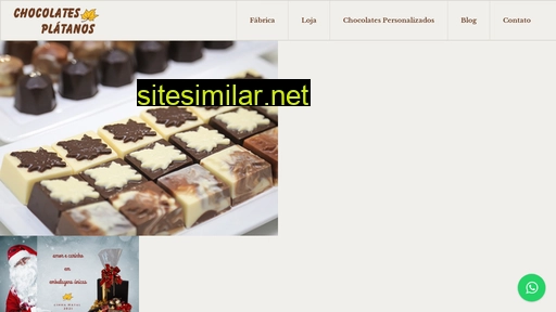 chocolatesplatanos.com.br alternative sites