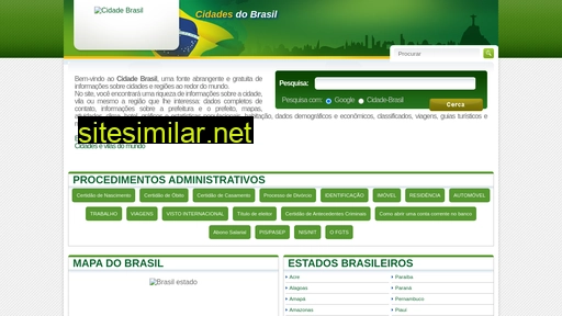 cidade-brasil.com.br alternative sites