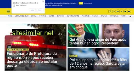 cidadenewsribeirao.com.br alternative sites