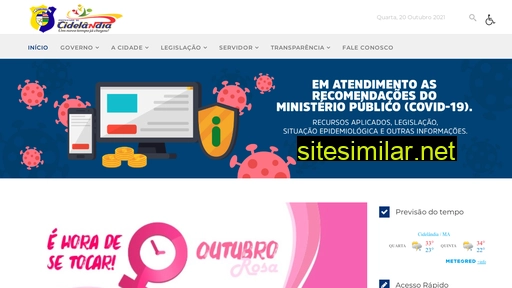 cidelandia.ma.gov.br alternative sites