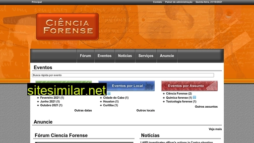 cienciaforense.com.br alternative sites
